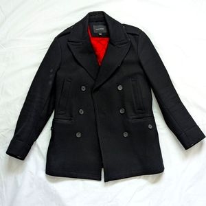 Wool Pea Coat for Men